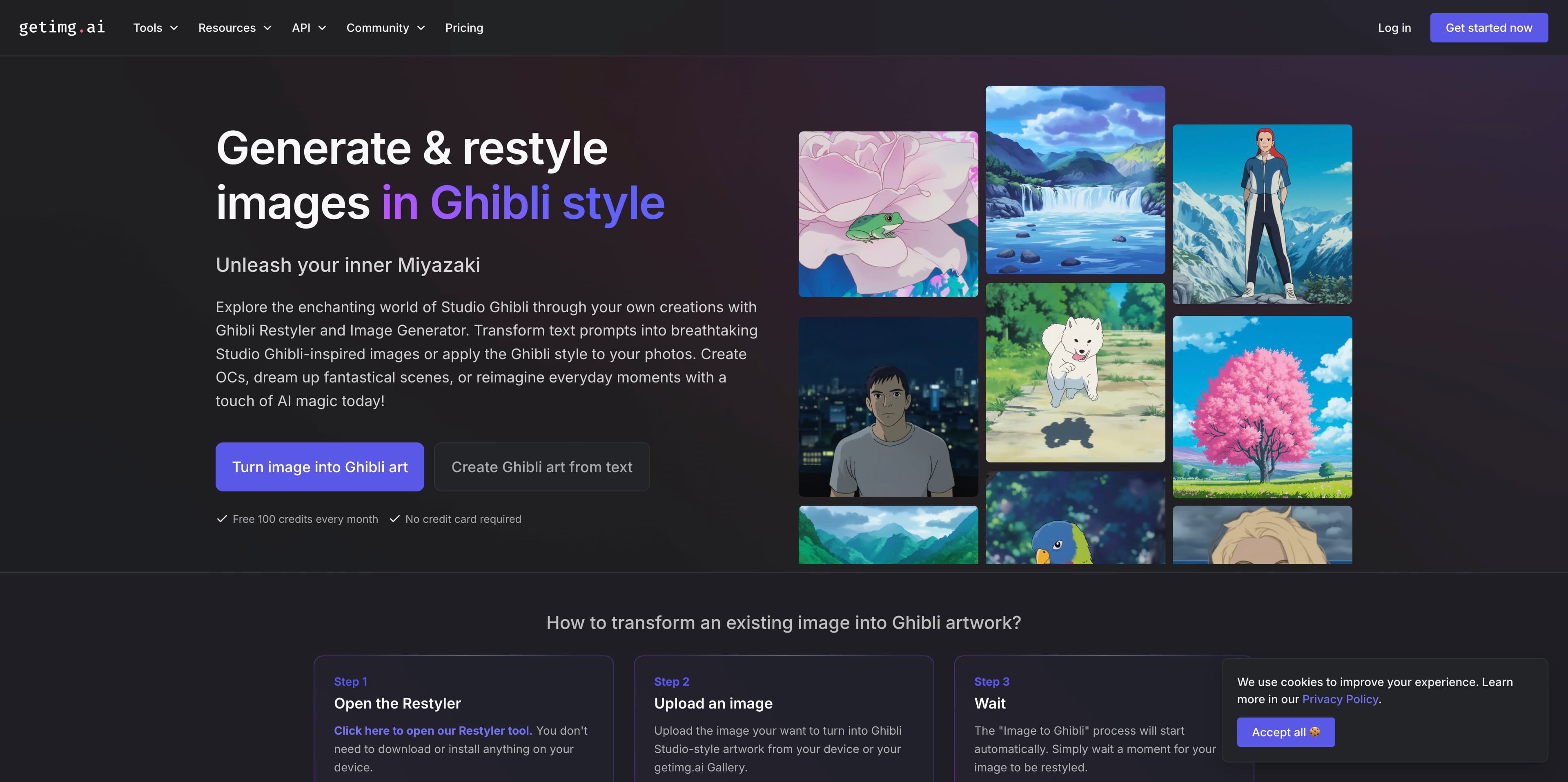 Style Ghibli Generator